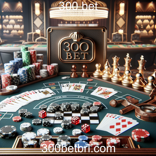 Descubra o Mundo dos Jogos de Mesa no 300 Bet